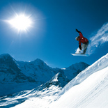 Катание на сноуборде, Бернес Оберланд (Bernese Oberland) Катание на сноуборде, Бернес Оберланд (Bernese Oberland)