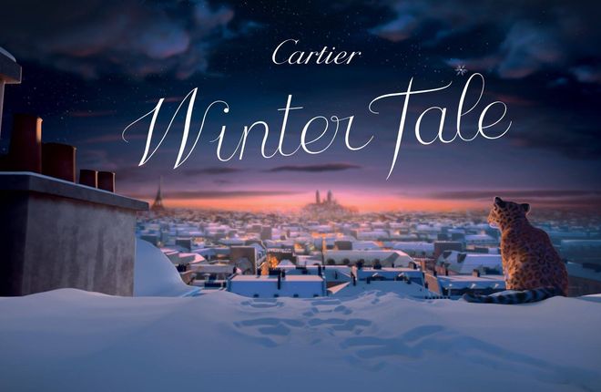 Зимняя сказка от Cartier