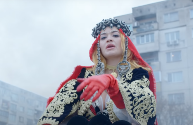 Рита Ора сняла клип в Албании