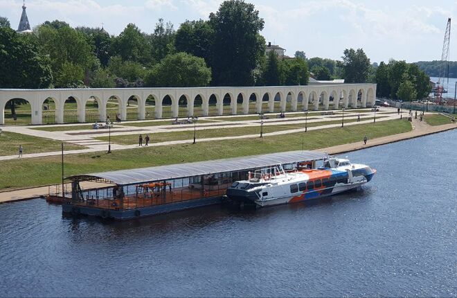 В Великом Новгороде открываются новые водные маршруты