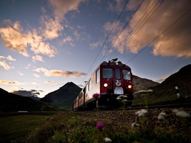 Девиз швейцарских железных дорог  - компании SBB: «Умные люди пользуются поездами» (нем. «Der Kluge reist im Zuge», англ. «Those with brain take the train»).