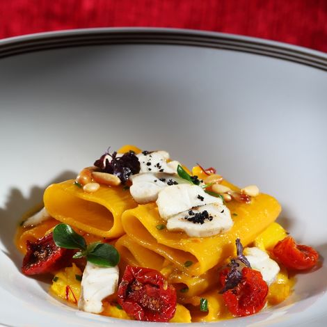 Блюдо, которое подают в отеле Le Richemond в Женеве