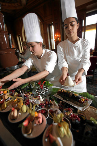 В рамках гастрономического фестиваля в Санкт-Морице проходит дегустация «Культ шоколада»