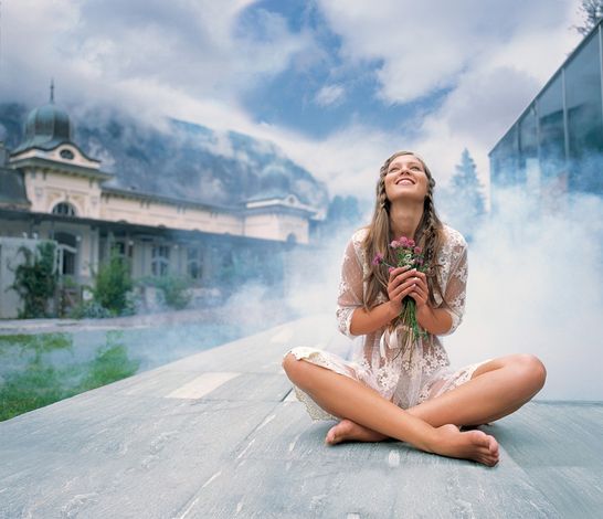 Спа в гостинице Parkhotel Waldhaus в Флимсе (Flims), кантон Граубюнден (Graubuenden).