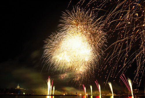 Фейерверк, ежегодный Женевский фестиваль