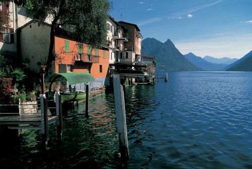 Озеро Лугано (Lugano),кантон Тичино (Ticino)