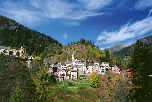 Местечко Fusio, кантон Тичино (Ticino)