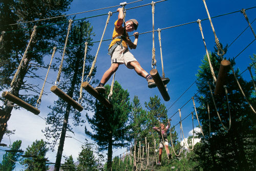 Парк развлечений в Саас-Фе, кантон Вале