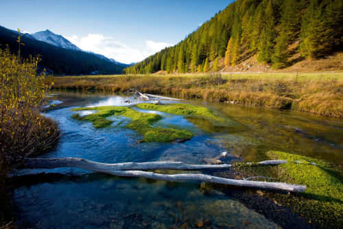 Река Ром, кантон Граубюнден