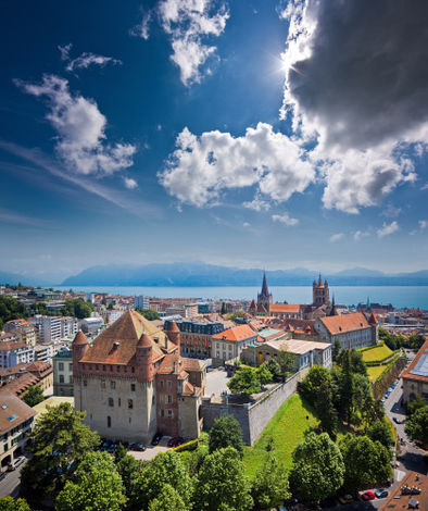 Исторический центр Лозанны