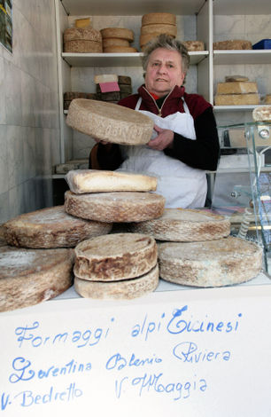 Рынок в городе Агно, кантон Тичино