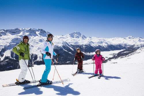 Семейный отдых в Швейцарии, Корвилья (Corviglia)