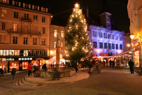 Рождество в Лозанна (Lausanne)