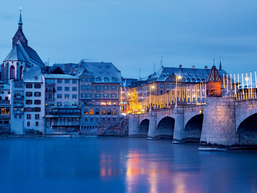 Рождество в Базеле (Basel), столице одноименного кантона