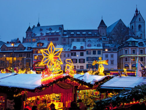 Рождество в Базеле (Basel), столице одноименного кантона