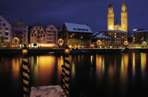 Рождество в Цюрихе (Zurich) 