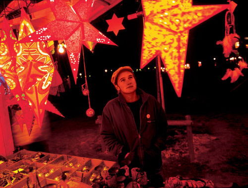 Рождественский рынок в Берне (Berne), столице Швейцарии