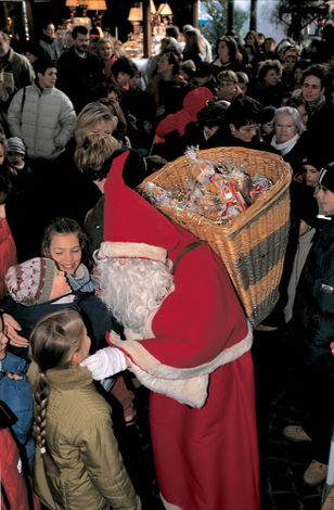 Рождественский рынок в Монтрё (Montreux),кантон Во (Vaud)