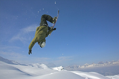 Катание на сноуборде, Флюмсерберг (Flumserberg)