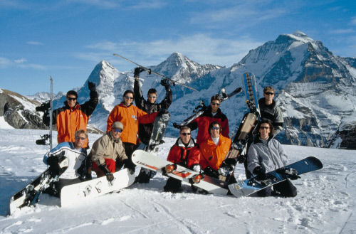 Катание на сноуборде, Шилтхорн (Schilthorn)