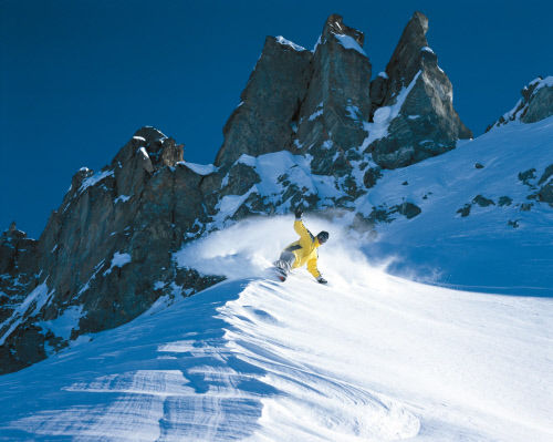 Катание на сноуборде, Корвач (Corvatsch), Верхний Энгандин (Upper Engadine) 