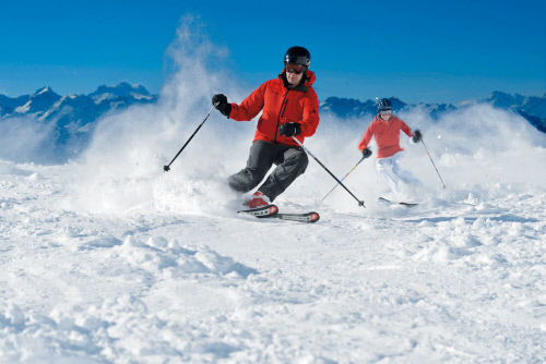 Катание на лыжах, Белальп ( Belalp), кантон Вале (Valais)