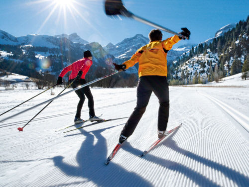 Катание на лыжах, Саненлэнд (Saanenland)