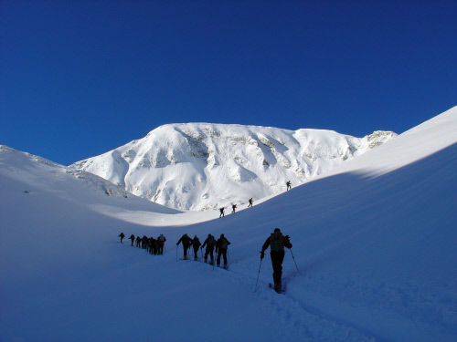 Катание на лыжах, регион Фрибург (Fribour)