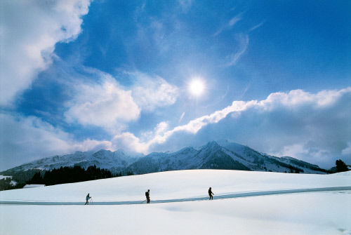 Катание на лыжах, Ле Мос (Les Mosses)