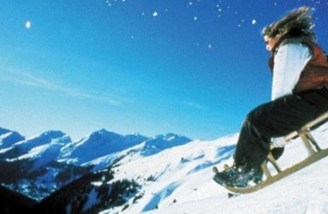 Катание на санях, регион Давос (Davos)