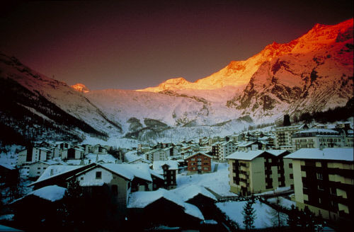 Саас-Фе (Saaf-Fee), кантон Вале (Wallis)