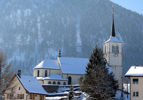 Деревушка Шарми (Charmey), округ Грюйер (Gruyeres) 