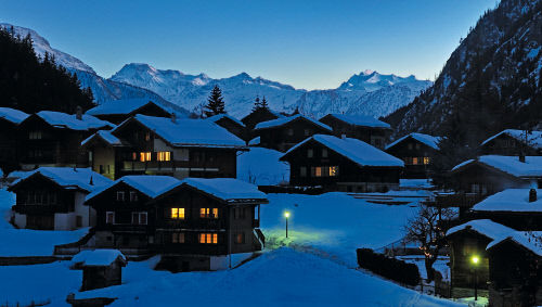 Деревушка Белальп (Belalp), кантон Вале (Wallis) 