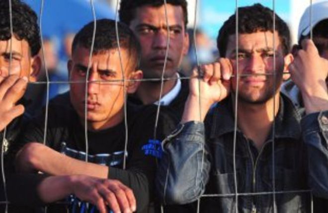 Столкновения на Лампедузе Столкновения на Лампедузе