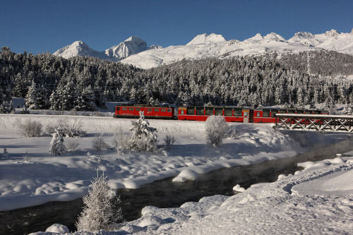 Железная дорога The Rhaetian Railway