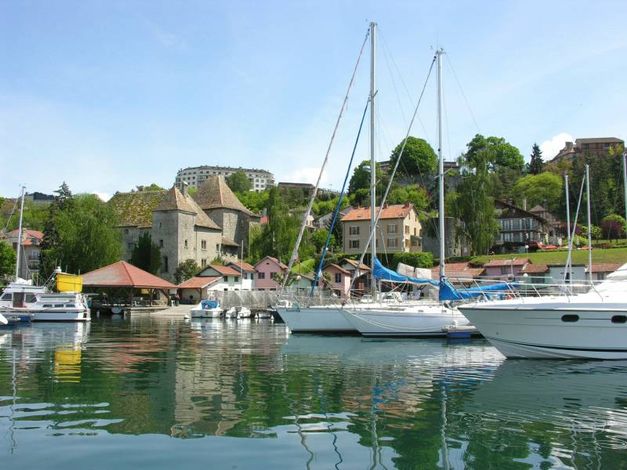 Женевское озеро (городок Тонон (Thonon)