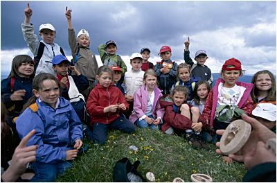 Зона наблюдения в Monts Jura area на Pays de Gex