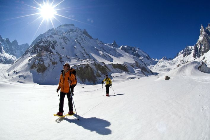 Прогулки на снегоступах