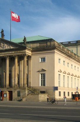 Берлинская государственная опера (Staatsoper Unter den Linden) Unter den Linden 7