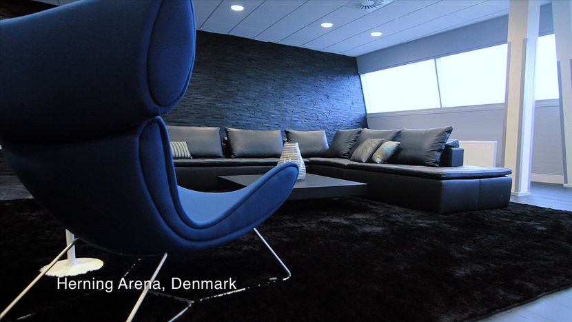 Диван Mezzo, кресло Imola, кофейный столик Occa