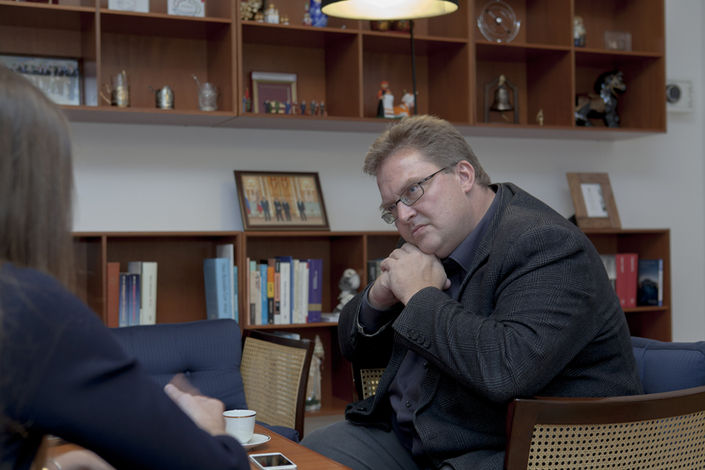 Посол Дании в России господин Томас Винклер