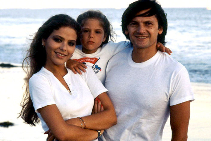 Орнелла Мути со вторым мужем Федерико Факкинетти.