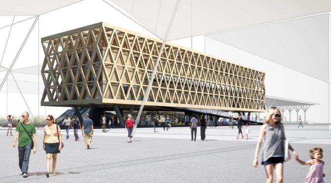 Проект павильона Чили