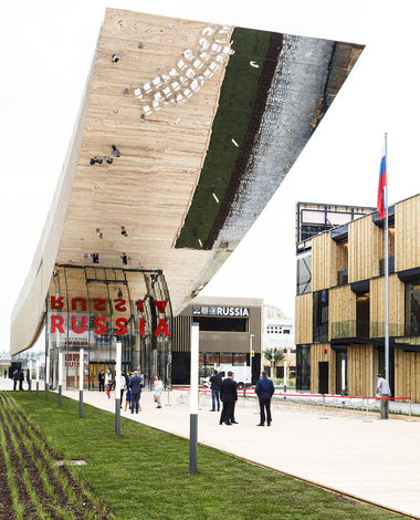 Павильон России с момента открытия посетили уже более 10 тысяч человек.