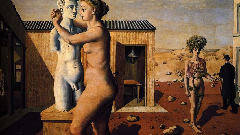 Поль Дельво «Пигмалион». Брюссель, Музей Изящных Искусств