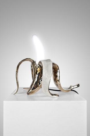 Галерея Samuel Vanhoegaerden Studio Job Лампа-банан, 2015 Бронза, LED Серия 6 + 2(АР)+ Прототип Подписана и пронумерована