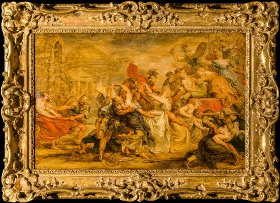 Питер Пауль Рубенс, «Похищение сабинянок», частная коллекция банка Belfius