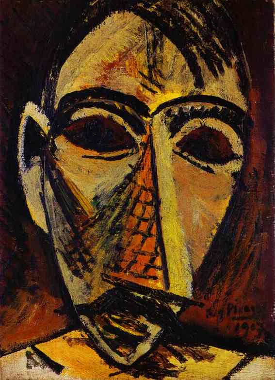 Пабло Пикассо, "Голова мужчины"