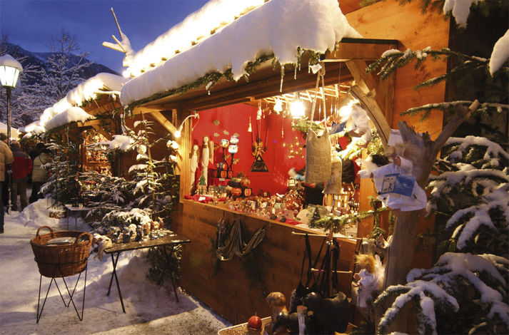 Зимний Гармиш-Партенкирхен