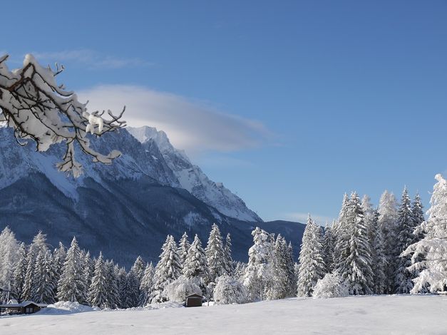 Зимний Гармиш-Партенкирхен